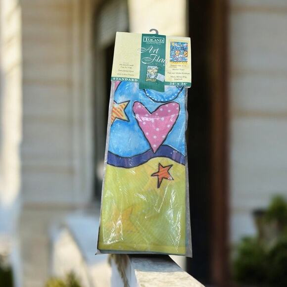 Welcome Baby Newborn House Flag 24x36" Toland Art Shower Gift Celebrate Birth - Picture 10 of 11